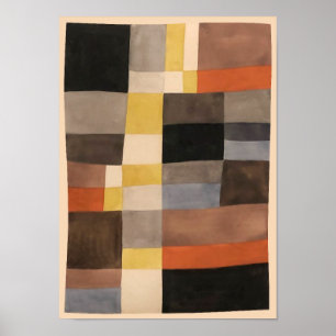 Vertikal-Horizontale Rhythmen   Sophie Taeuber-Arp Poster