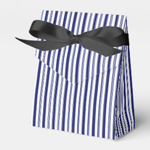 Vertikal Sailor Blau und Weiße Streifen Geschenkschachtel