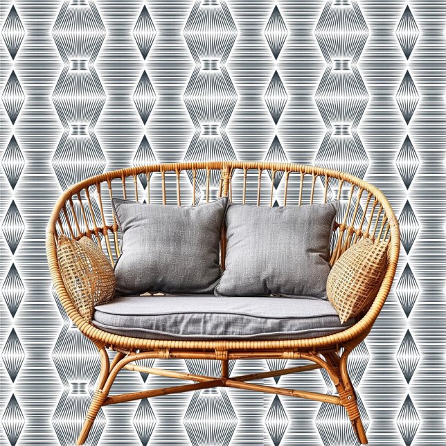 Vertikal und horizontal gestrichen Schwarz-weiß Tapete (Von Creator hochgeladen)