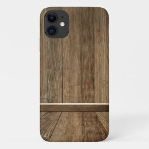 Vertikal und horizontal verlaufendes Holzmuster Case-Mate iPhone Hülle