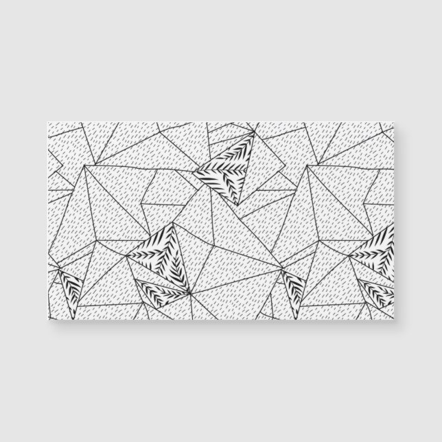 Vertikaldesign One Hundred Two Magnetkarte (Vorderseite)