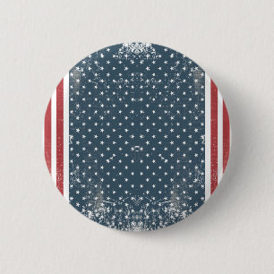 vertikale amerikanische Flagge Button