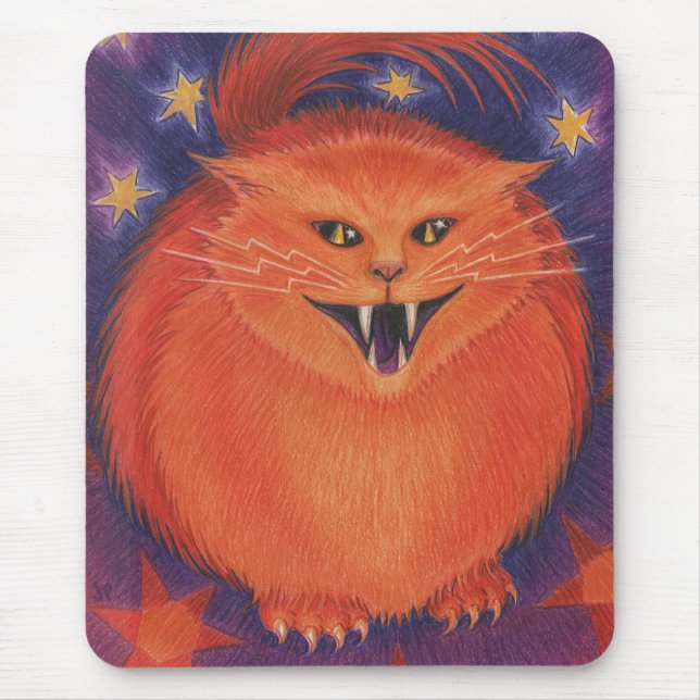 Vertikale Bauweise des beängstigenden Jacks Mousepad (Vorne)