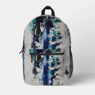 Vertikale Brise Bedruckter Rucksack