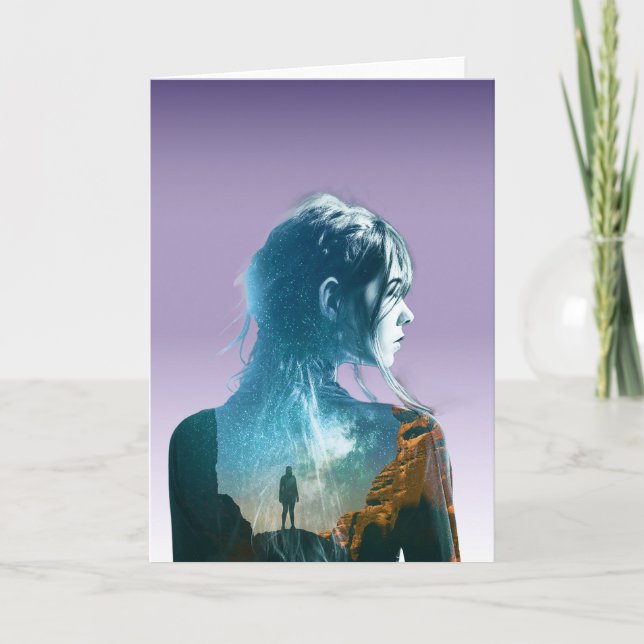 Vertikale Grußkarte Photoleap Karte (Vorderseite)