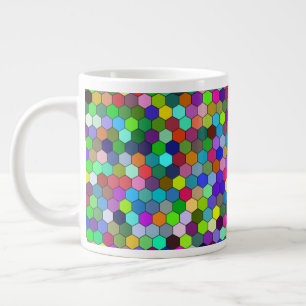 Vertikale Hexagons 20oz Tasse