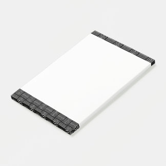 Vertikale horizontale Linien Post-It;  langer Post-it Klebezettel