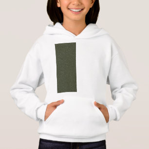 Vertikale Moosgrüne Kids Pullover Hoodie (Custom)