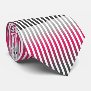 Vertikale Nadelstreifen im warmen Farbschema Krawatte