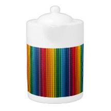 vertikale Plastik-Regenbogensteine 