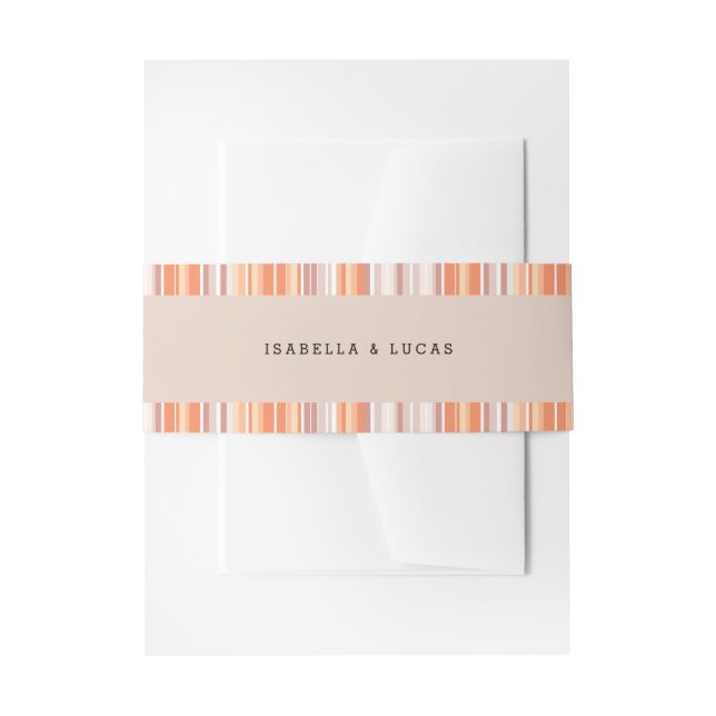 Vertikale Streifen der Serienfallsaison Einladungsbanderole (Vorderseite Beispiel)