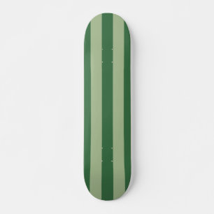 Vertikale Streifen, grün gestreift Skateboard