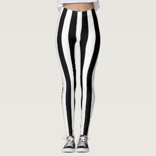 Vertikale Streifen Leggings