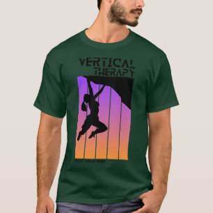 Vertikale Therapie Vertrauen Sie Ihrem Griff Frau  T-Shirt