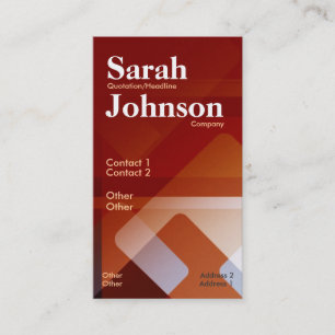 Vertikale Visitenkarte für das abstrakte Office