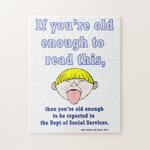 Vertikale Vorlage Puzzle