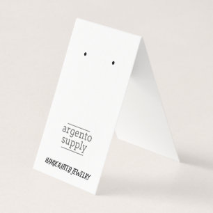 Vertikale Zehengelenkkarte mit Bild unten Visitenkarten