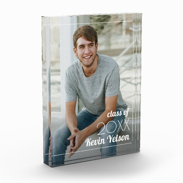 Vertikaler Abschluss Fotoblock (Links)