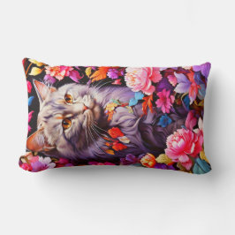 Vertikaler Katzenlumb für Katzenklumpen Lendenkissen