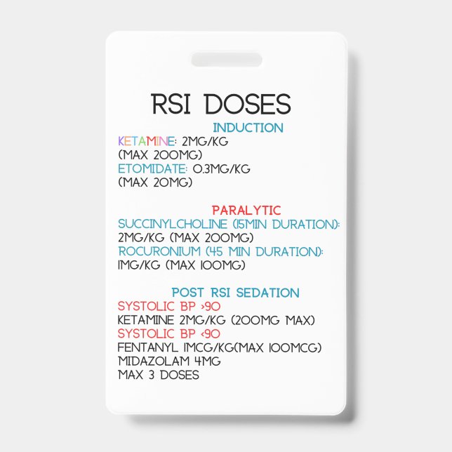 Vertikales Abzeichen Ausweis (Vorderseite)