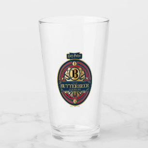 Vertikales BUTTERBEER™-Logo Glas