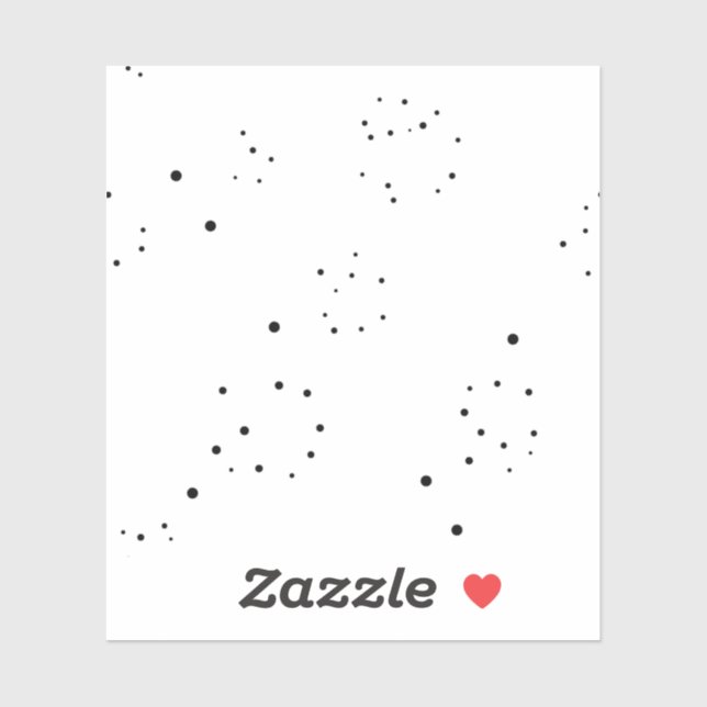 Vertikales Design Aufkleber (Blatt)