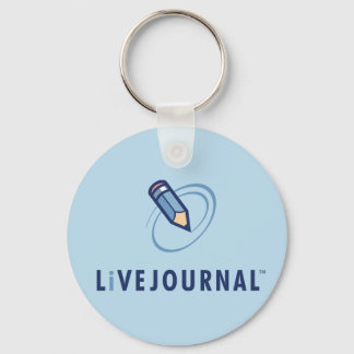 Vertikales LiveJournal-Logo Schlüsselanhänger