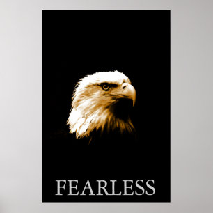 Vertikales Motivierend Furchtbaldposter Poster