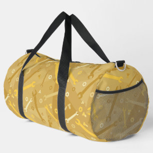 Vertikales Schraubenmuster Duffle Bag