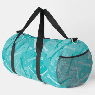 Vertikales Schraubenmuster Duffle Bag