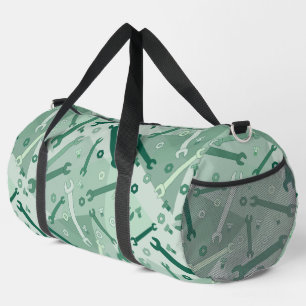 Vertikales Schraubenmuster Duffle Bag