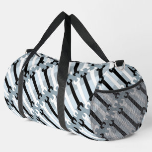 Vertikales Schraubenmuster Duffle Bag