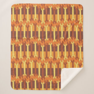 Vertikales Schraubenmuster Sherpadecke