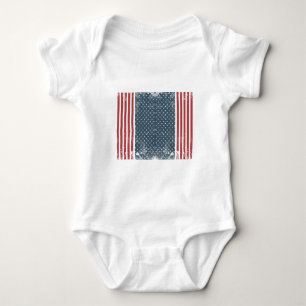 Vertikalflagge Baby Strampler