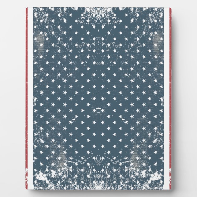 Vertikalflagge Fotoplatte (Vorderseite)