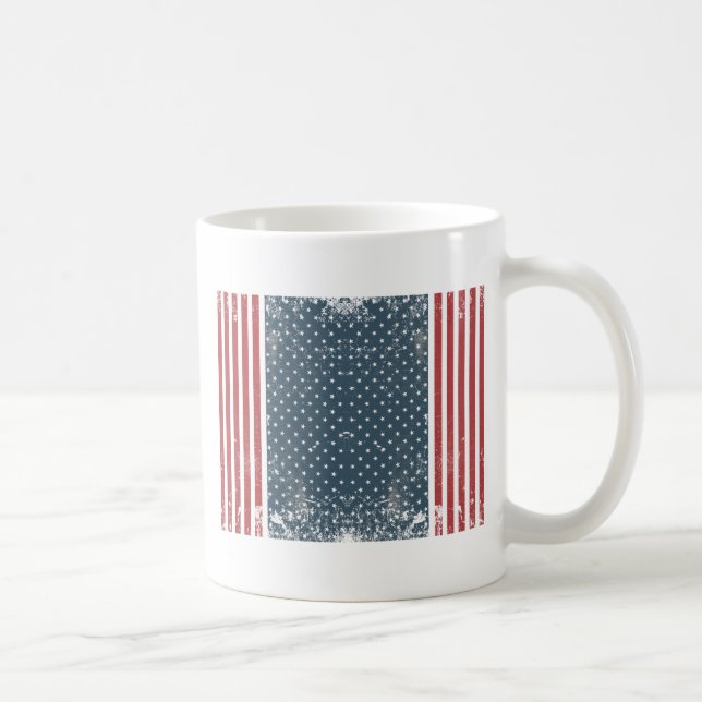 Vertikalflagge Tasse (Rechts)