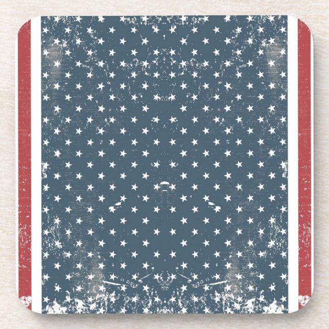 Vertikalflagge Untersetzer (Vorderseite)