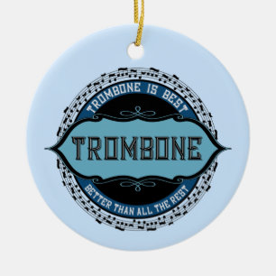 Vertikalzange Keramik Ornament