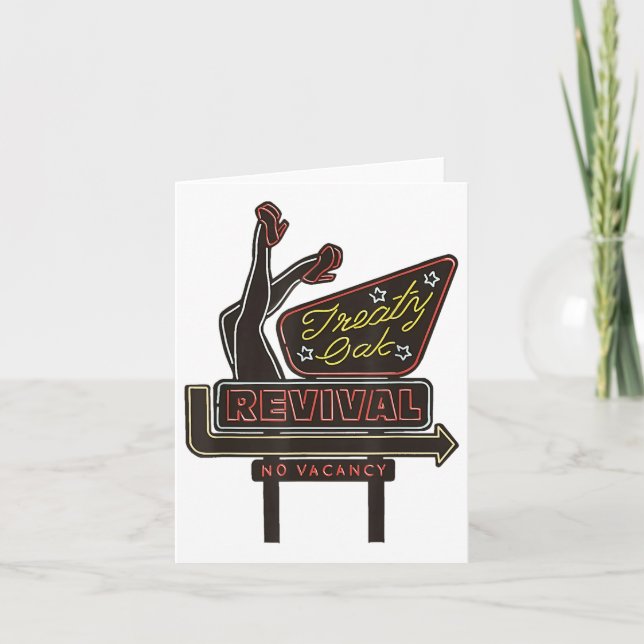 Vertragsoak-Wiederbelebung Karte (Vorderseite)