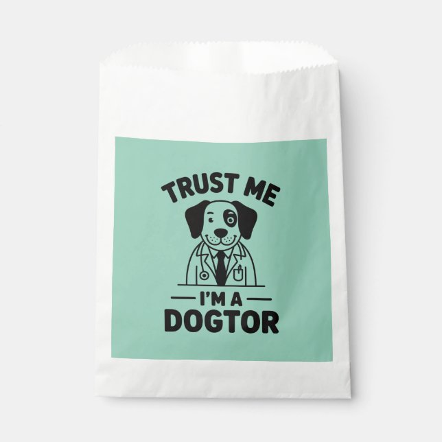 Vertrau mir, ich bin ein Hundtor Geschenktütchen (Vorderseite)