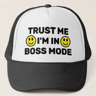 Vertrau mir - ich bin im Boss-Modus™ Trucker-Mütze Truckerkappe