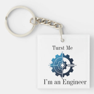 Vertrau mir, ich bin Ingenieur – Engineering-Halsk Schlüsselanhänger