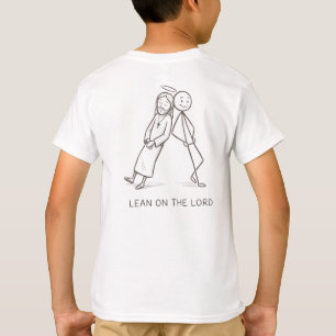 Vertraue auf den Herrn Lustiges Jesus-Strichmännch T-Shirt