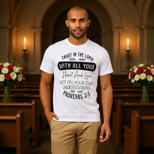 Vertraue auf den Herrn mit deinem ganzen Herzen Sp T-Shirt