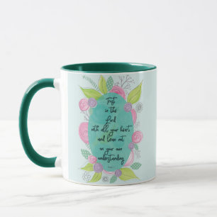 Vertraue auf den Herrn Tasse