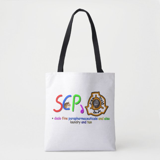 vertraue dado feine SCP-Tasche (Vorderseite)