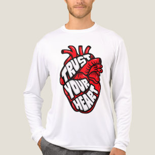 Vertraue deinem Herzen Tri-Blend Shirt