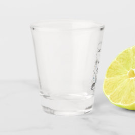 Vertraue deinem inneren Kompass. Selbstfürsorge-Af Schnapsglas
