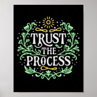 Vertraue dem Prozess Inspirierende psychische Gesu