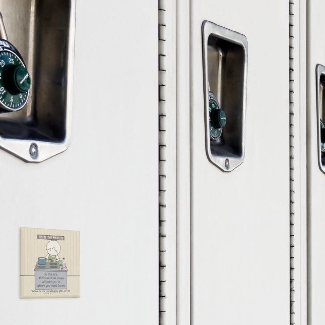 Vertraue dem Prozess Magnet (In Situ (Schrank))